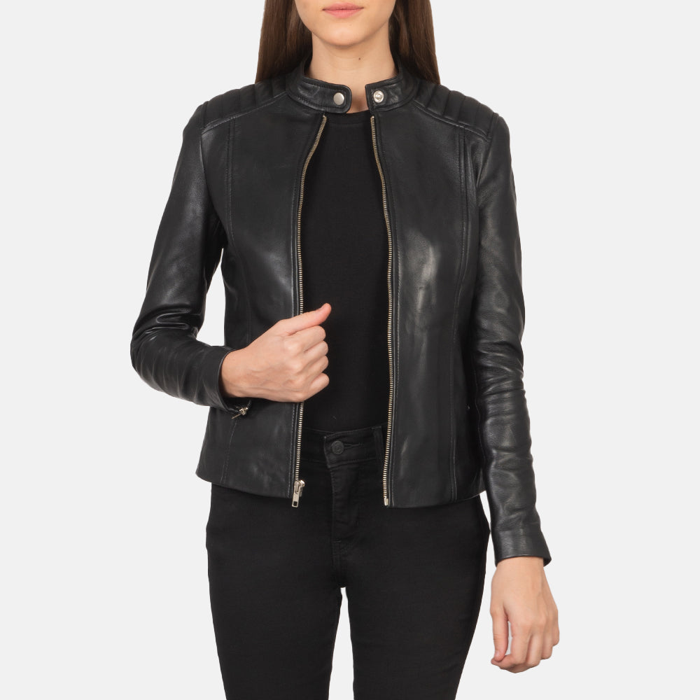 Lather jacket for women clearance