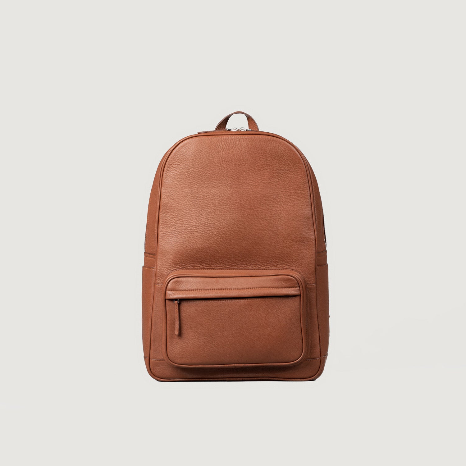 Fossil estate leather backpack top